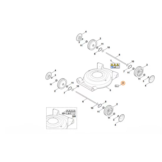 STIHL  Tabliczka znamionowa RM 2.0 RC 6357 967 1820
